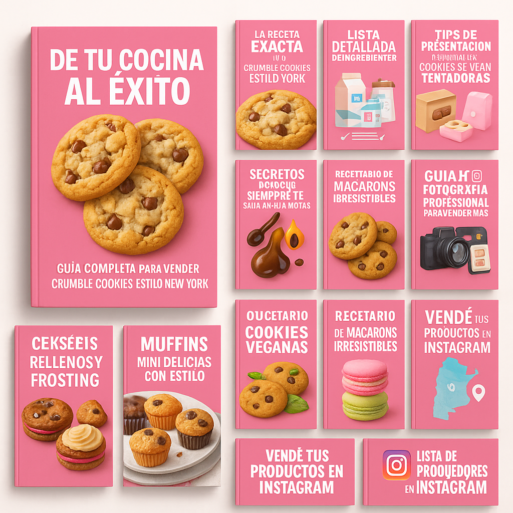 De Tu Cocina al Éxito: Guía Completa para Vender Crumble Cookies Estilo New York